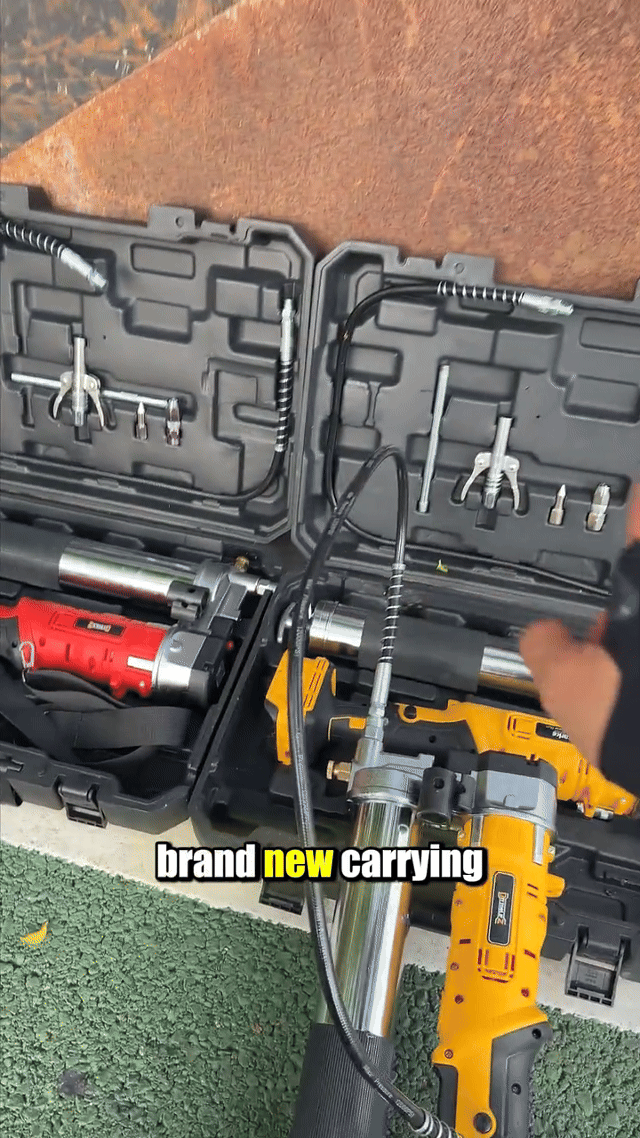 GreaseVolt kit in its carrying case