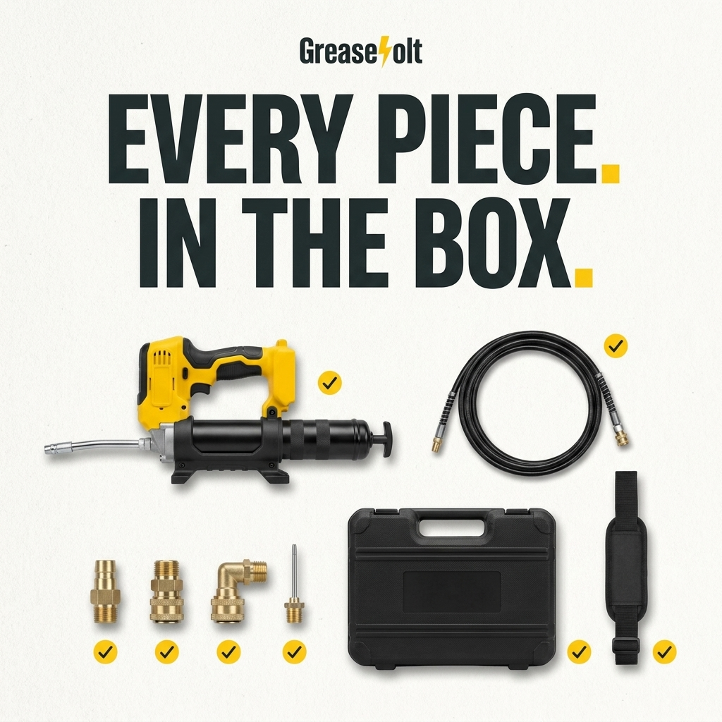 GreaseVolt - Cordless Grease Gun