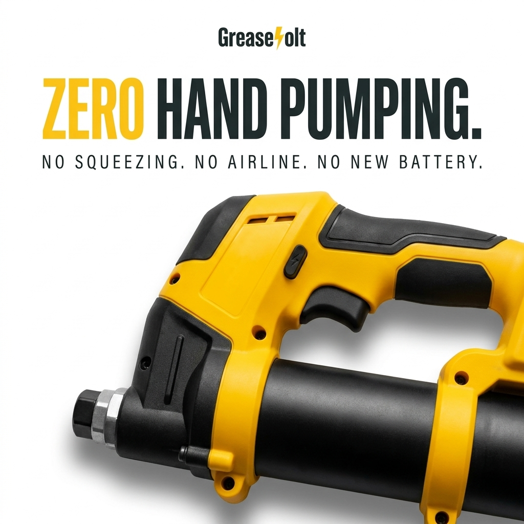 GreaseVolt - Cordless Grease Gun