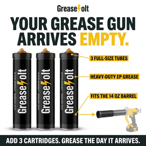 14 oz Grease Cartridge 3-Pack