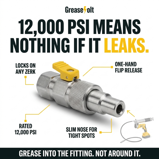 Pro Lock Coupler – Locks On, No Leaks