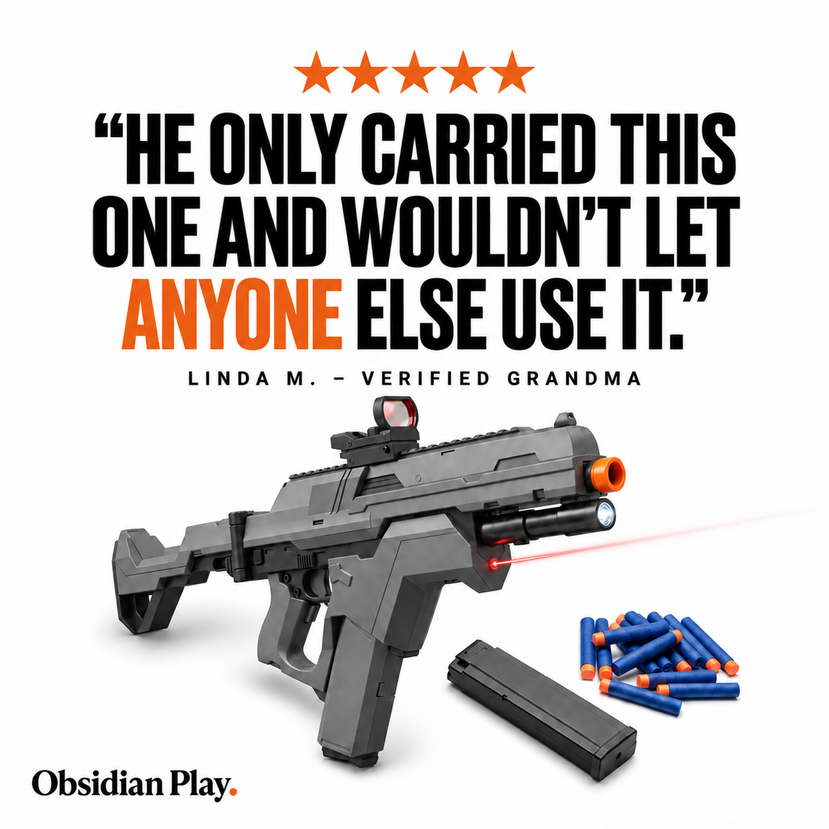 Obsidian Play Auto Blaster